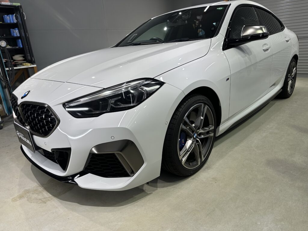 BMW・ M235i・鏡面磨き作業+セラミックコーティング施工事例　富山市N様