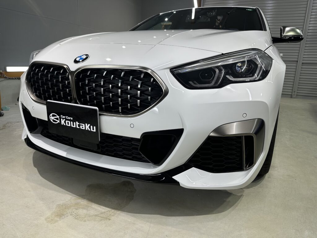 BMW・ M235i・鏡面磨き作業+セラミックコーティング施工事例　富山市N様