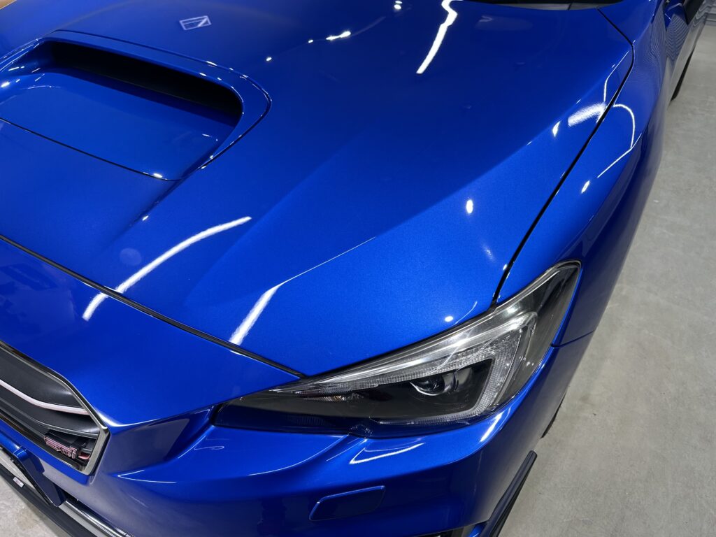 スバル・レヴォーグ・鏡面磨き作業+セラミックコーティング施工事例　中新川郡S様