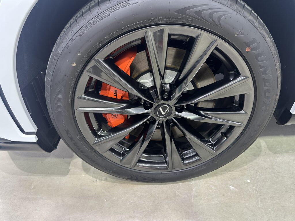 レクサス・RX350・鏡面磨き作業+セラミックコーティング施工事例　魚津市Ａ様