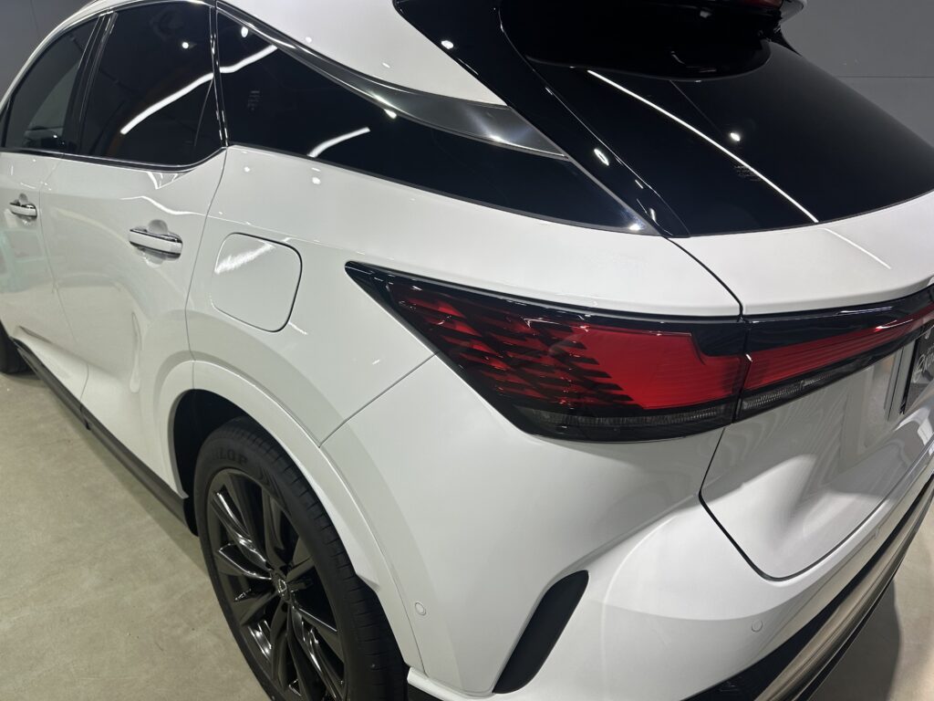 レクサス・RX350・鏡面磨き作業+セラミックコーティング施工事例　魚津市Ａ様