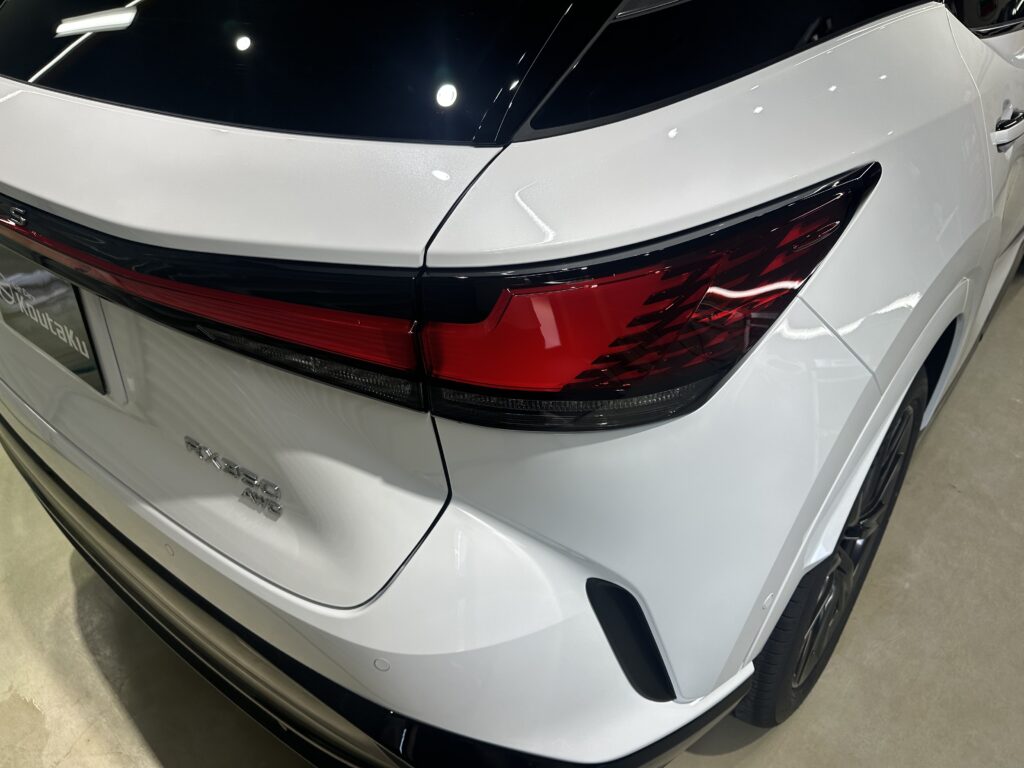 レクサス・RX350・鏡面磨き作業+セラミックコーティング施工事例　魚津市Ａ様