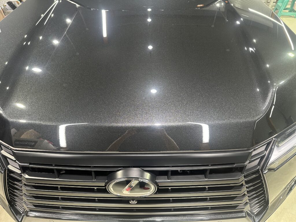 レクサス・GX550・鏡面磨き作業+セラミックコーティング施工事例　中新川郡K様