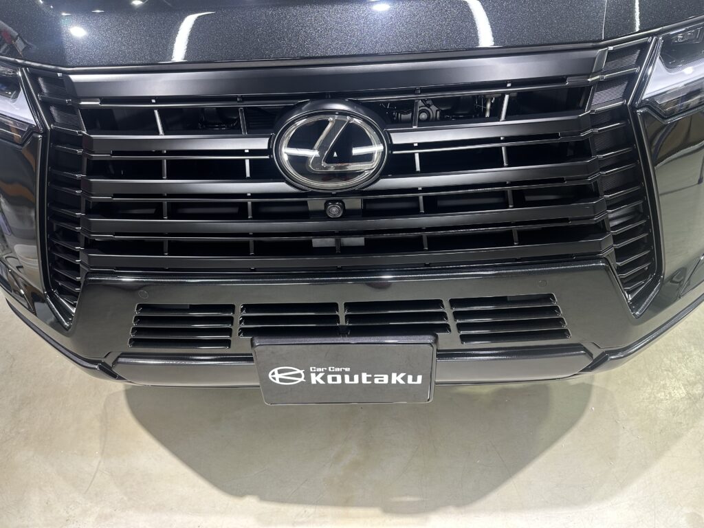 レクサス・GX550・鏡面磨き作業+セラミックコーティング施工事例　中新川郡K様
