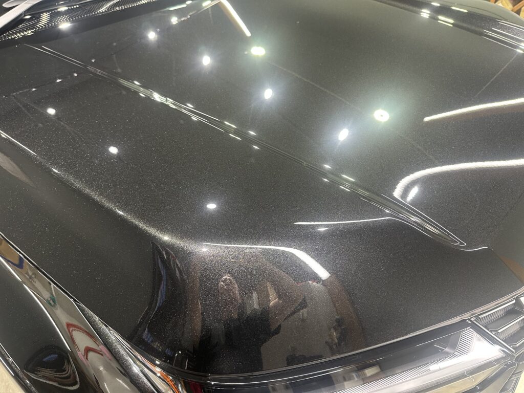 レクサス・GX550・鏡面磨き作業+セラミックコーティング施工事例　中新川郡K様