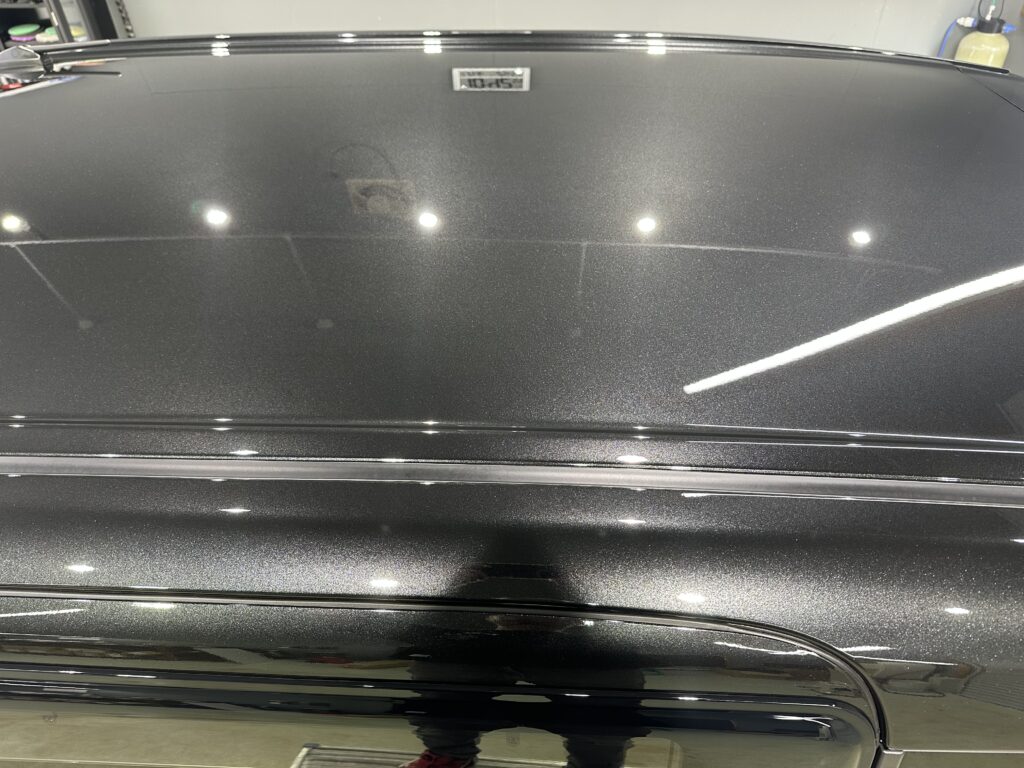 トヨタ ・ルーミーカスタム・鏡面磨き作業+セラミックコーティング+遮熱カーフィルム施工事例　富山市Ａ様