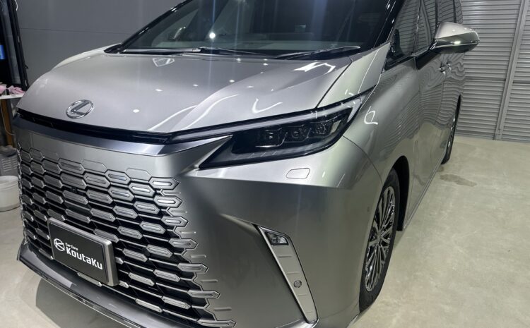 レクサス・ LM500ｈ・鏡面磨き作業+セラミックコーティング+内装コーティング施工事例　富山市K様