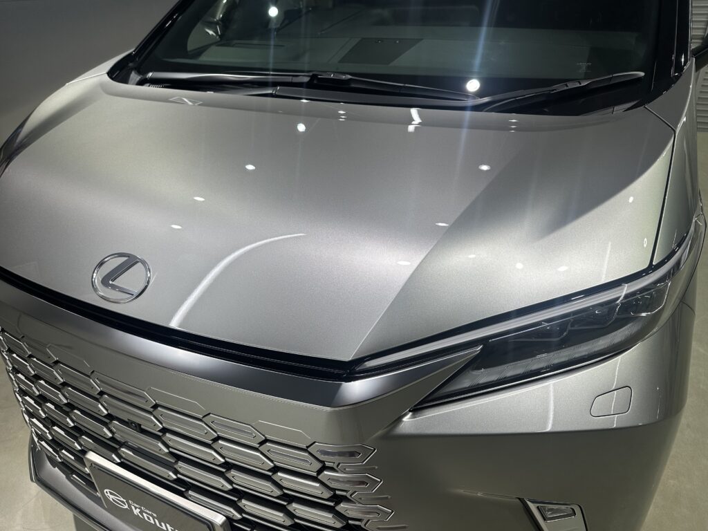 レクサス・ LM500ｈ・鏡面磨き作業+セラミックコーティング+内装コーティング施工事例　富山市K様
