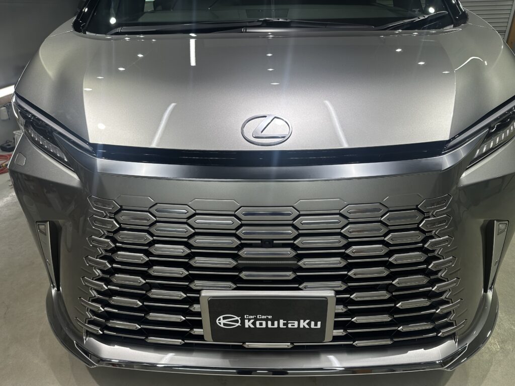 レクサス・ LM500ｈ・鏡面磨き作業+セラミックコーティング+内装コーティング施工事例　富山市K様