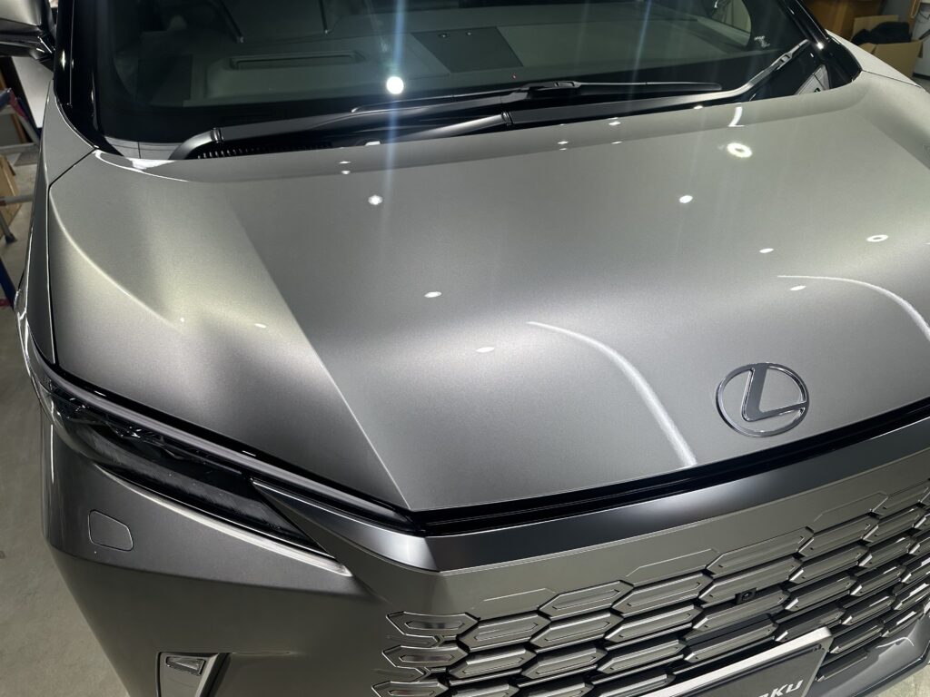 レクサス・ LM500ｈ・鏡面磨き作業+セラミックコーティング+内装コーティング施工事例　富山市K様