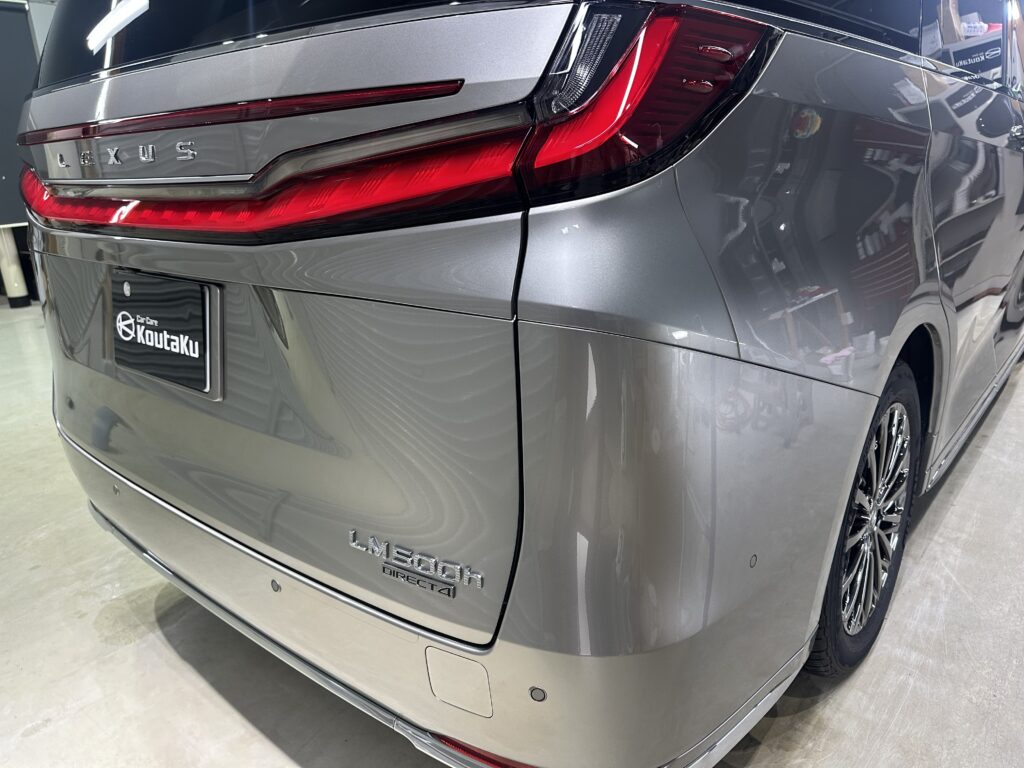 レクサス・ LM500ｈ・鏡面磨き作業+セラミックコーティング+内装コーティング施工事例　富山市K様