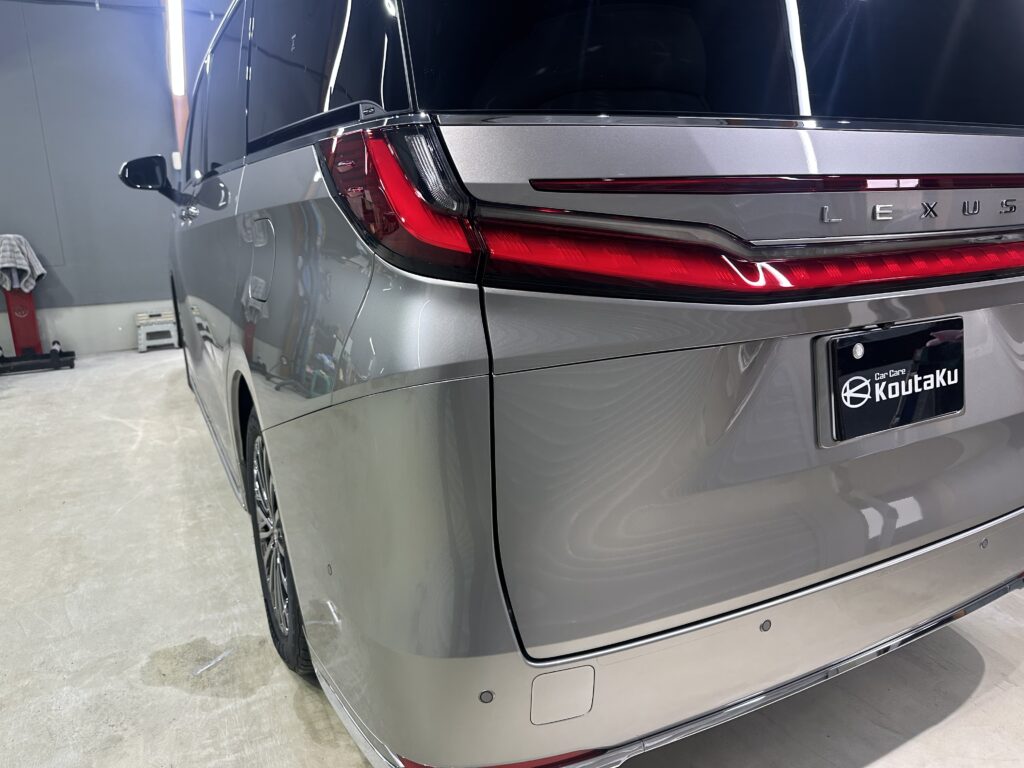 レクサス・ LM500ｈ・鏡面磨き作業+セラミックコーティング+内装コーティング施工事例　富山市K様