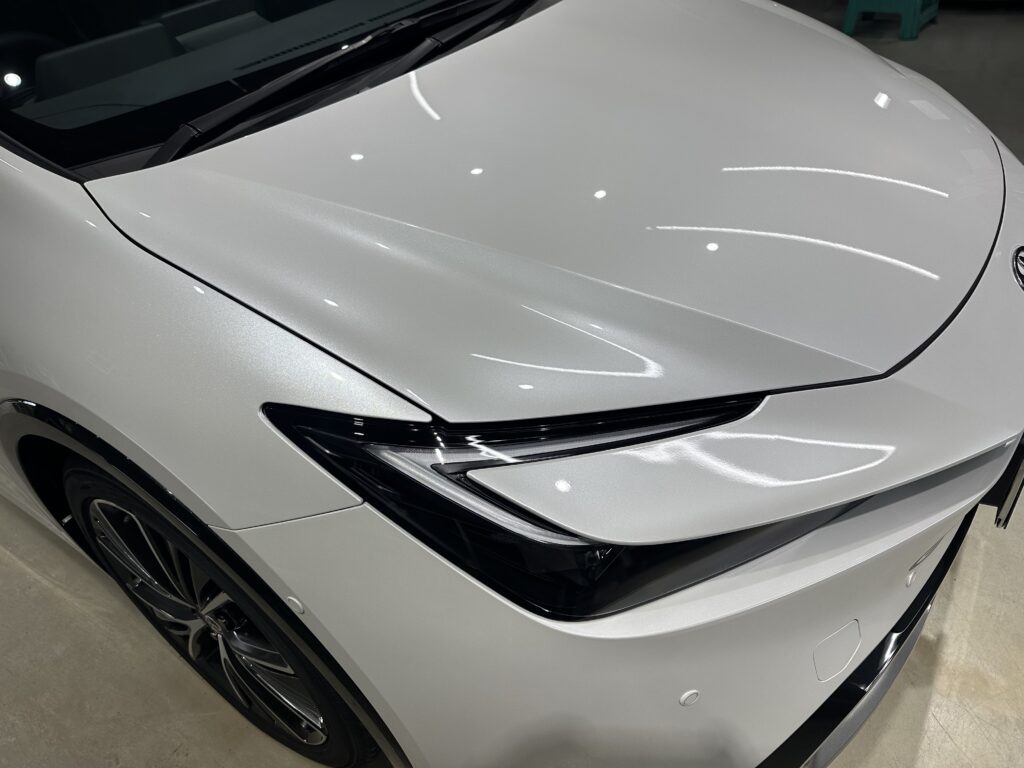 トヨタ・プリウス・鏡面磨き+セラミックコーティング施工事例　富山市H様