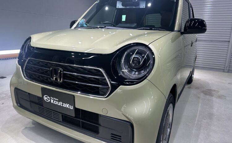 ホンダ・N-ONE・鏡面磨き作業+セラミックコーティング施工事例　富山市S様
