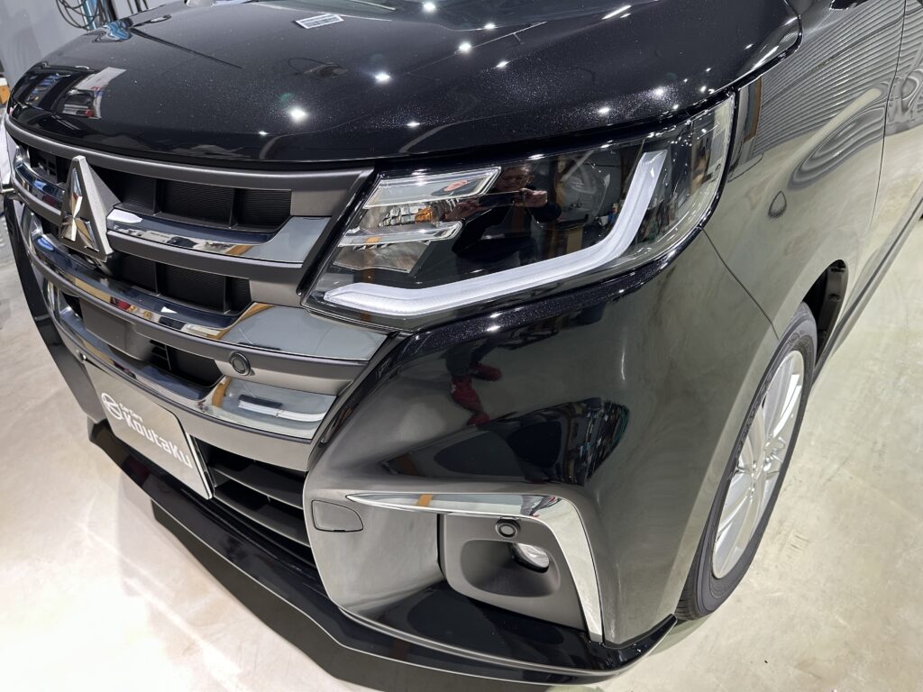 三菱・デリカD２・鏡面磨き作業+セラミックコーティング施工　富山市Ｋ様