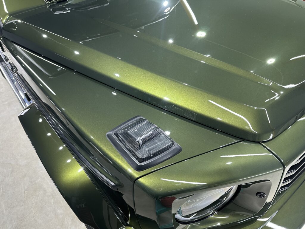 メルセデスベンツ・Ｇ４５０・インテリアコーティング+鏡面磨き作業+セラミックコーティング施工事例　富山市Ｔ様