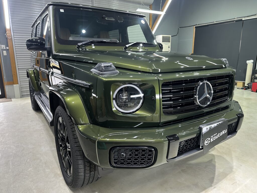 メルセデスベンツ・Ｇ４５０・インテリアコーティング+鏡面磨き作業+セラミックコーティング施工事例　富山市Ｔ様
