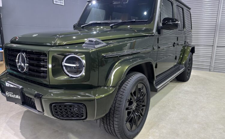 メルセデスベンツ・Ｇ４５０・インテリアコーティング+鏡面磨き作業+セラミックコーティング施工事例　富山市Ｔ様