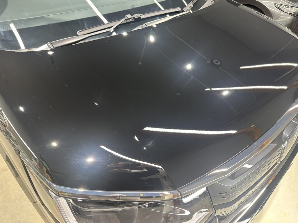 ホンダ・ステップワゴン・鏡面磨き作業+セラミックコーティング施工事例　富山市Ｓ様