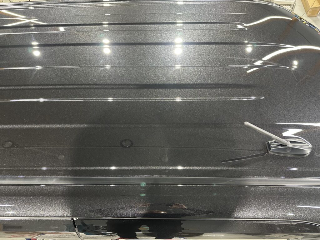 ダイハツ・タントカスタム・高機能遮熱断熱カーフィルム・鏡面磨き作業+セラミックコーティング施工事例　富山市Ｈ様