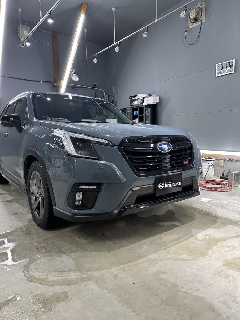 スバル・フォレスター・高機能遮熱カーフィルム施工事例