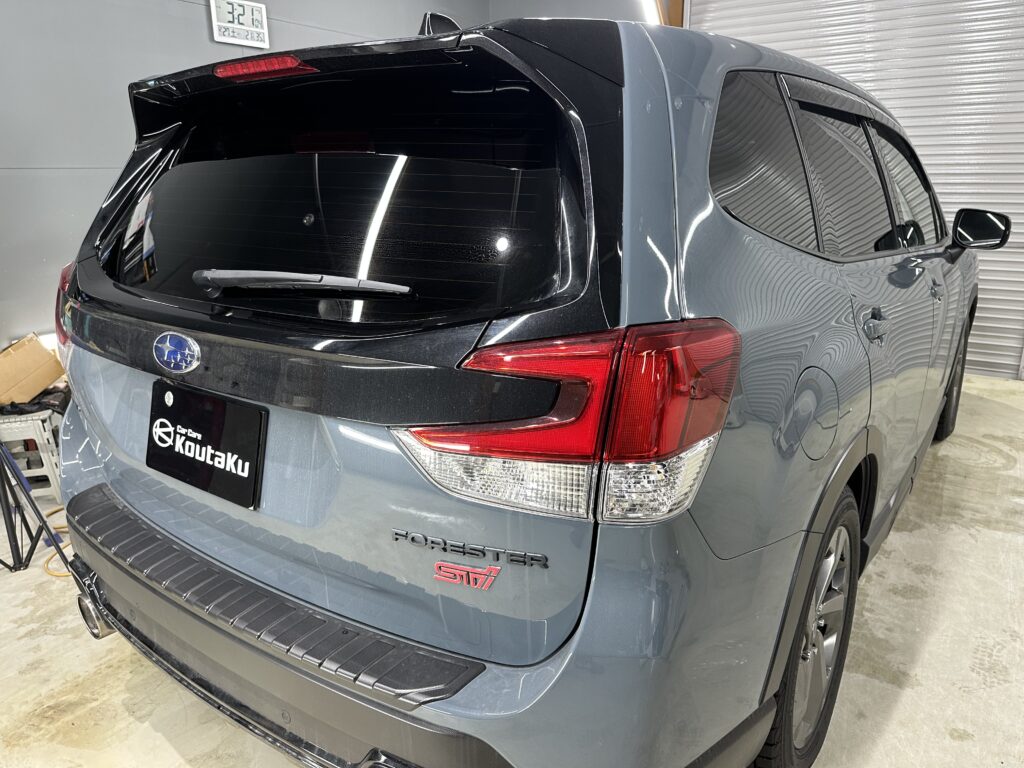 スバル・フォレスター・高機能遮熱カーフィルム施工事例