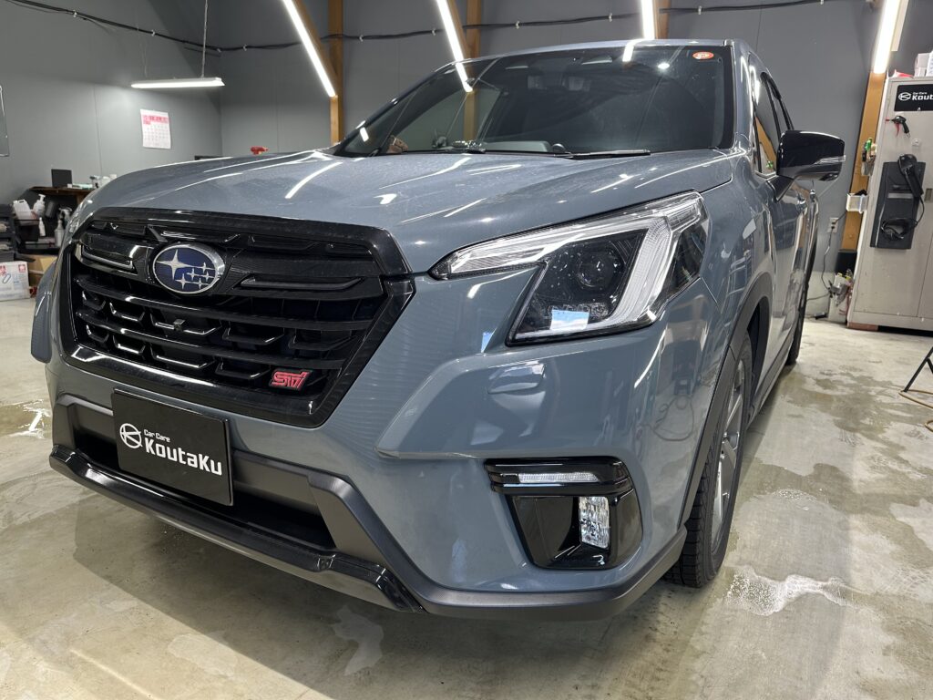 スバル・フォレスター・高機能遮熱カーフィルム施工事例