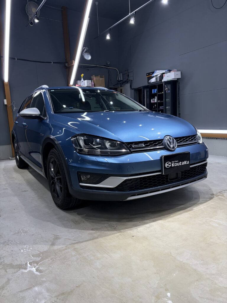 フォルクスワーゲン・ゴルフ７ヘッドライトリペア石川県小松市Ｎ様