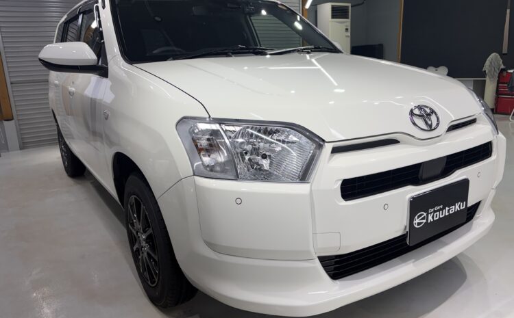 トヨタプロボックス・遮熱断熱カーフィルム・鏡面磨き作業+セラミックコーティング施工事例