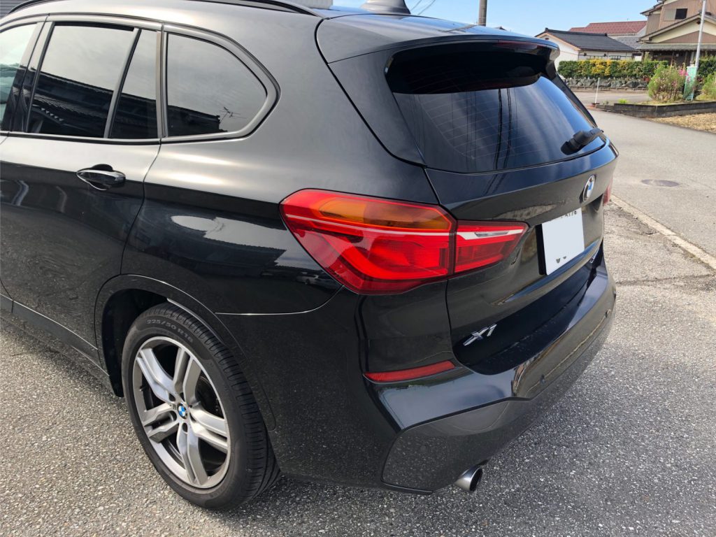 BMW X1カーフィルム施工事例