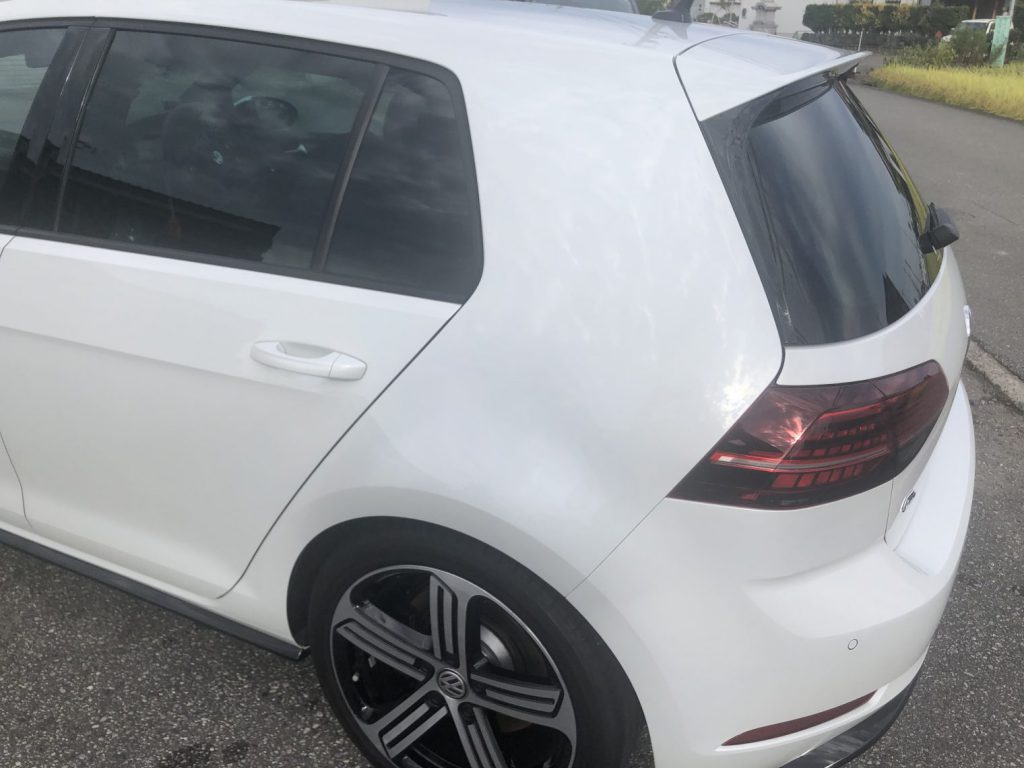 ゴルフＲ　シートコーティング/ボディガラスコーティング施工例