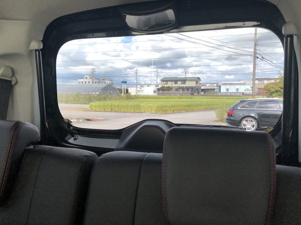 スズキ　スペーシアカスタムカーフィルム施工