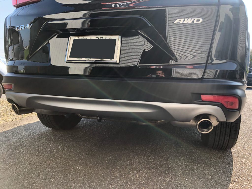 ホンダ　ＣＲ－Ｖ　ガラスコーティング施工例