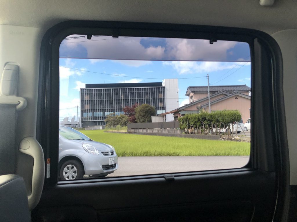 スズキ　スペーシアカスタムカーフィルム施工