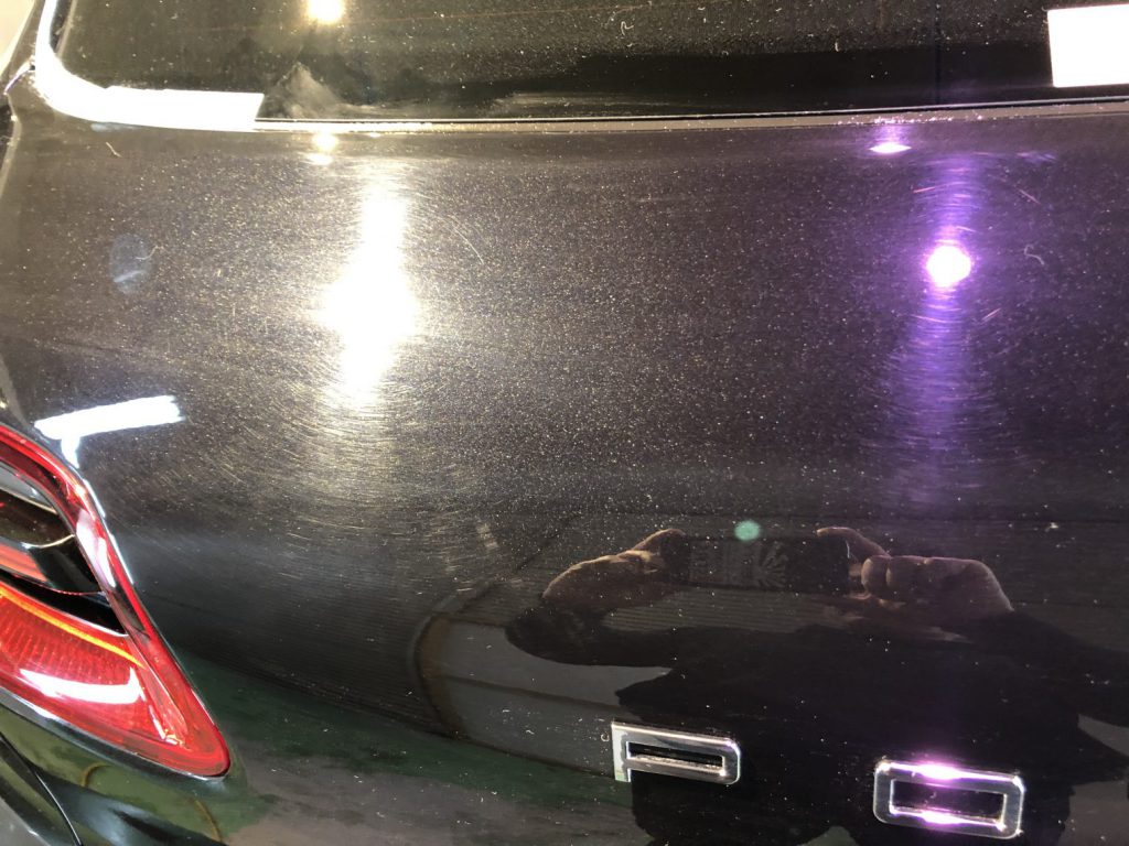 ポルシェマカンガラスコーテイング施工事例