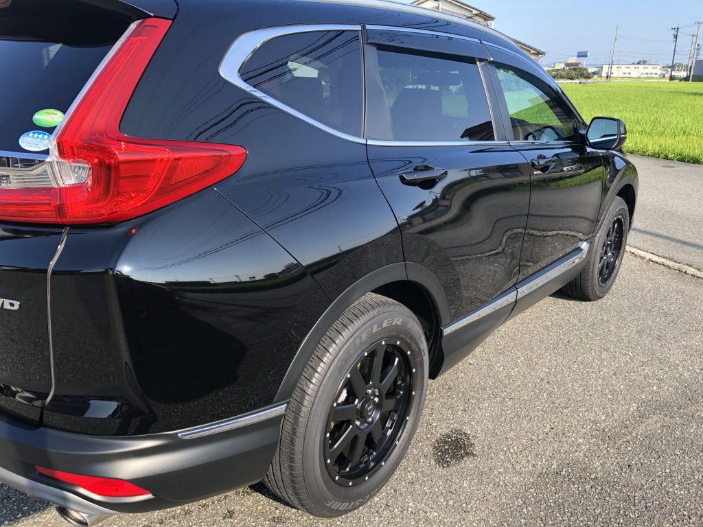 ホンダ　ＣＲ－Ｖ　ガラスコーティング施工例