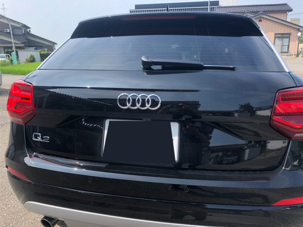 AUDIＱ２　カーフィルム施工例