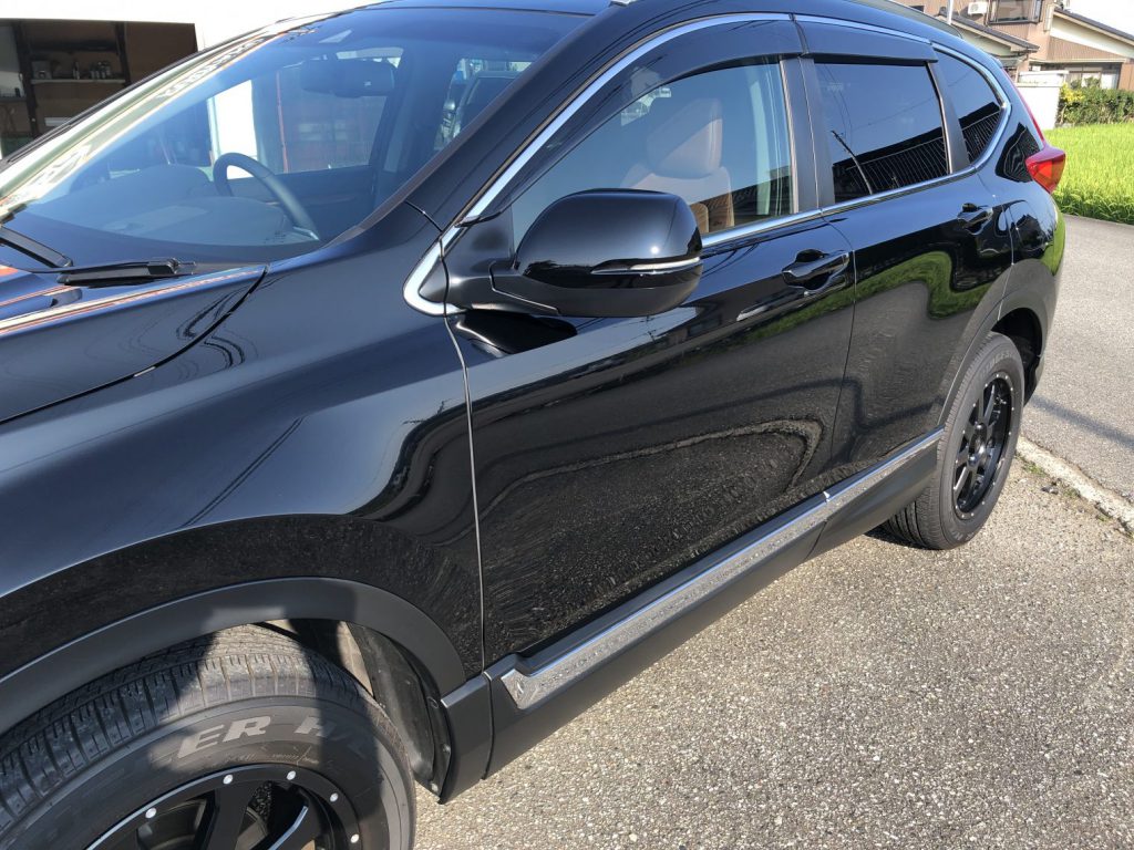 ホンダ　ＣＲ－Ｖ　ガラスコーティング施工例