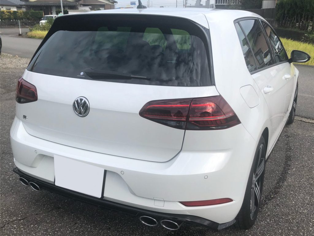 ゴルフＲ　シートコーティング/ボディガラスコーティング施工例