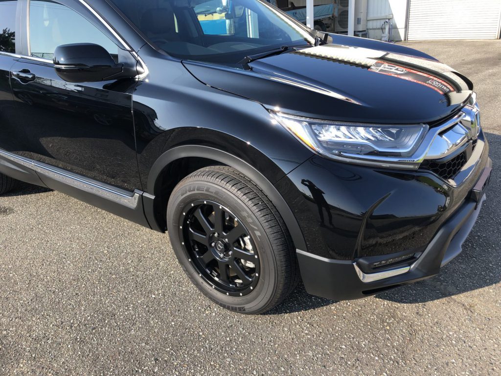ホンダ　ＣＲ－Ｖ　ガラスコーティング施工例