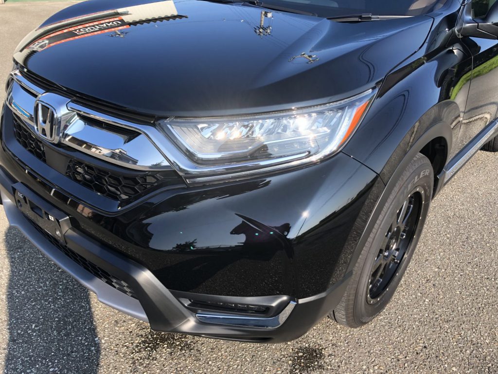 ホンダ　ＣＲ－Ｖ　ガラスコーティング施工例