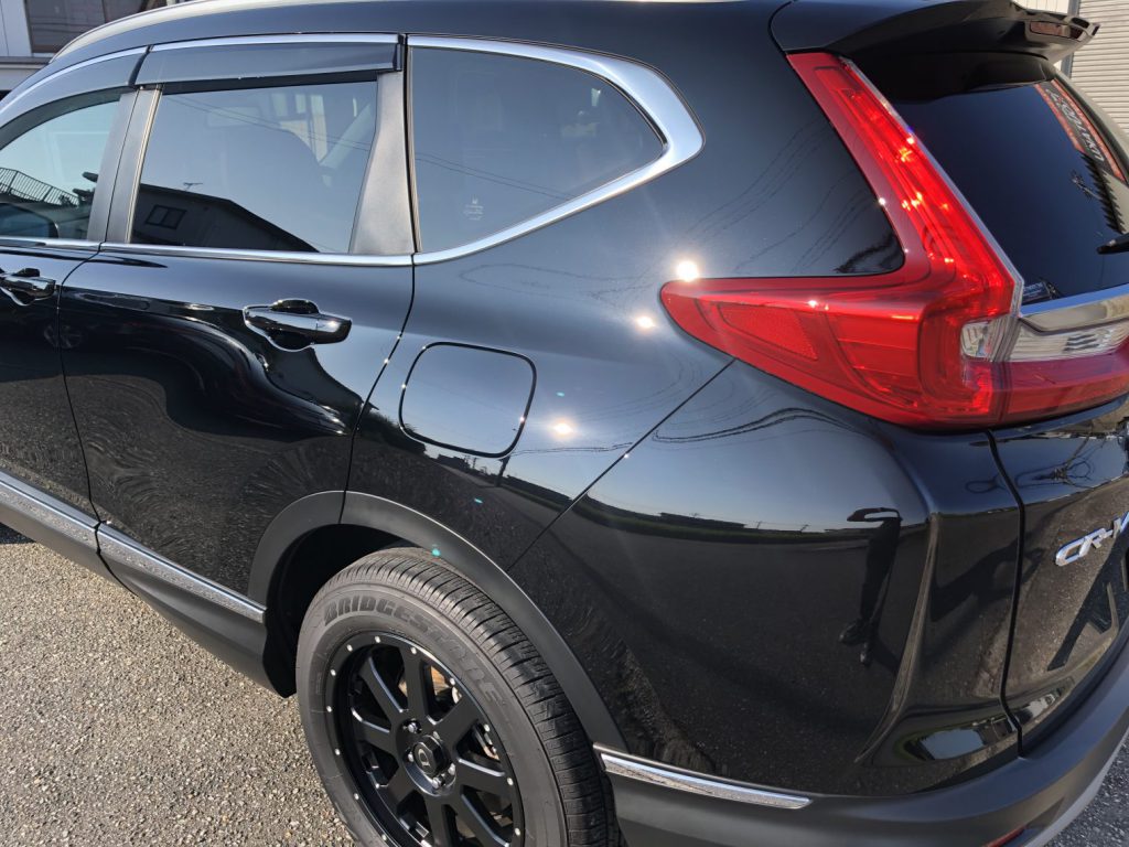 ホンダ　ＣＲ－Ｖ　ガラスコーティング施工例