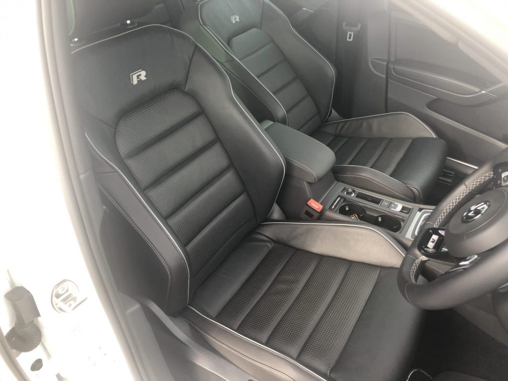 ゴルフＲ　シートコーティング/ボディガラスコーティング施工例