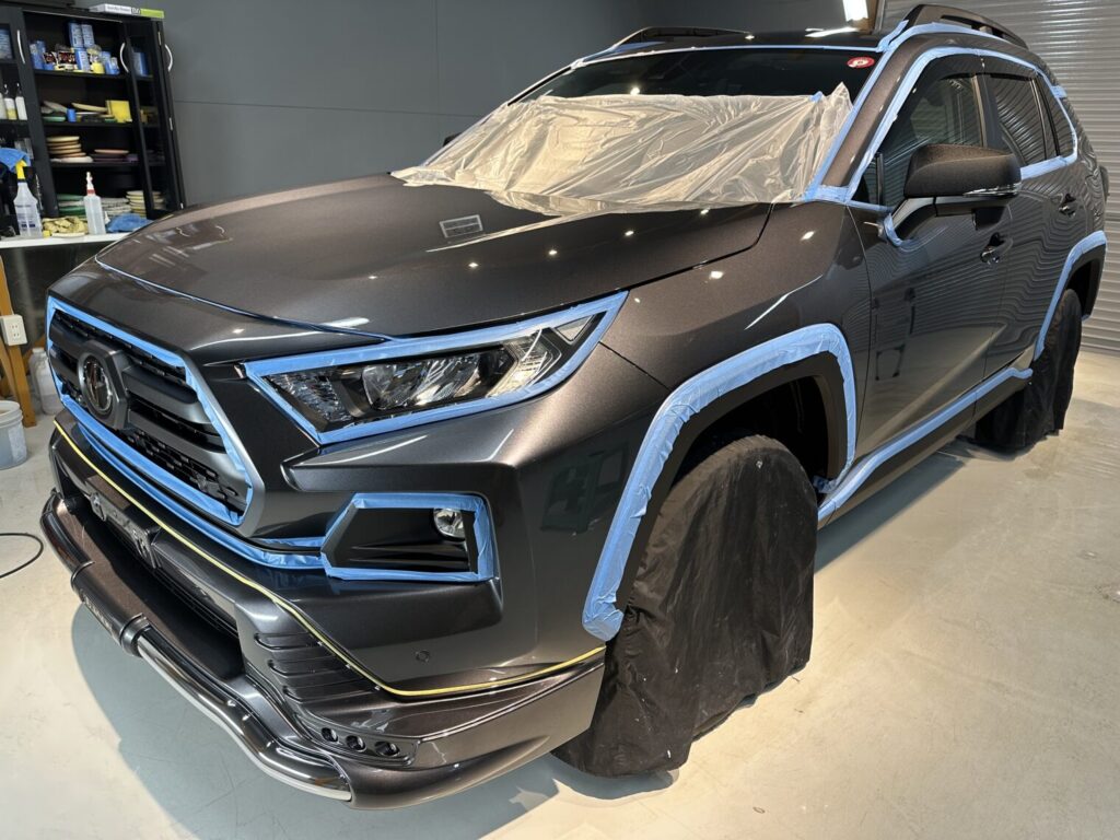 トヨタRAV4セラミックコーティング施工例