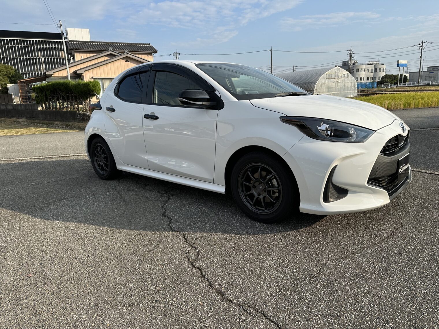 TOYOTAヤリス遮熱カーフィルム施工事例