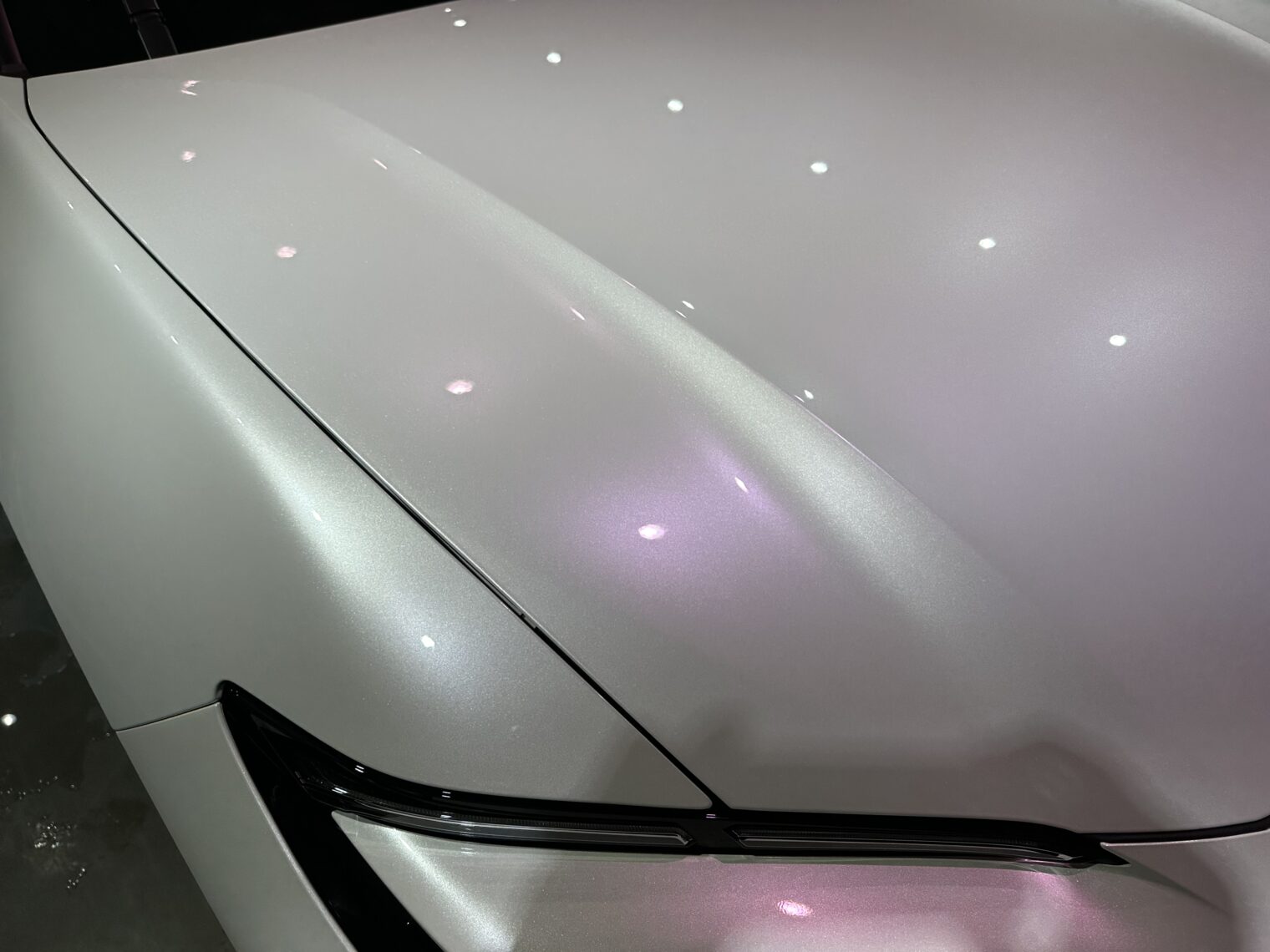 クラウンスポーツ鏡面磨き作業とセラミックコーティング施工事例　高岡市Ｋ様