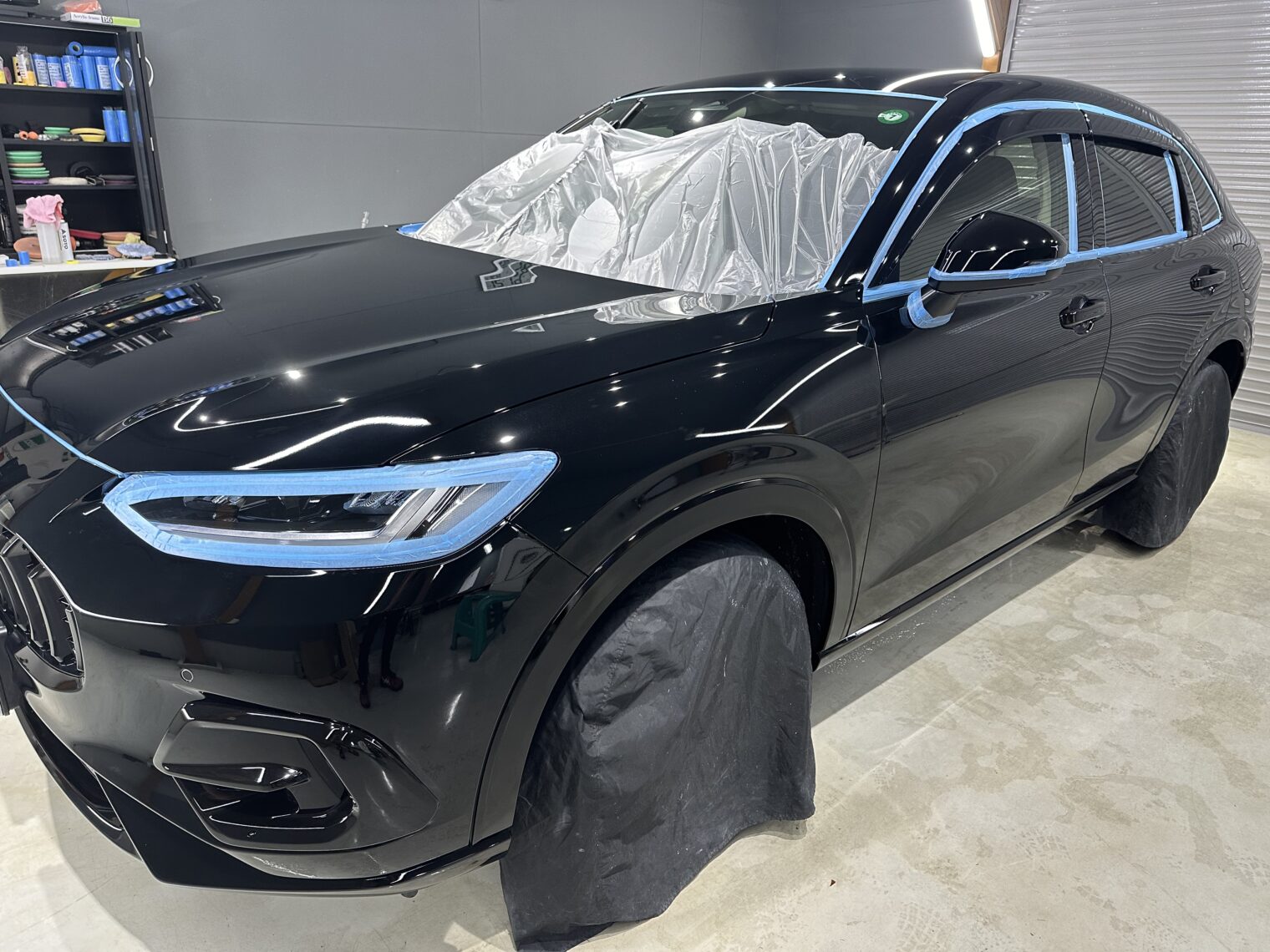 ホンダ・ZR-V鏡面磨き作業・セラミックコーティング施工事例　射水市Ｏ様