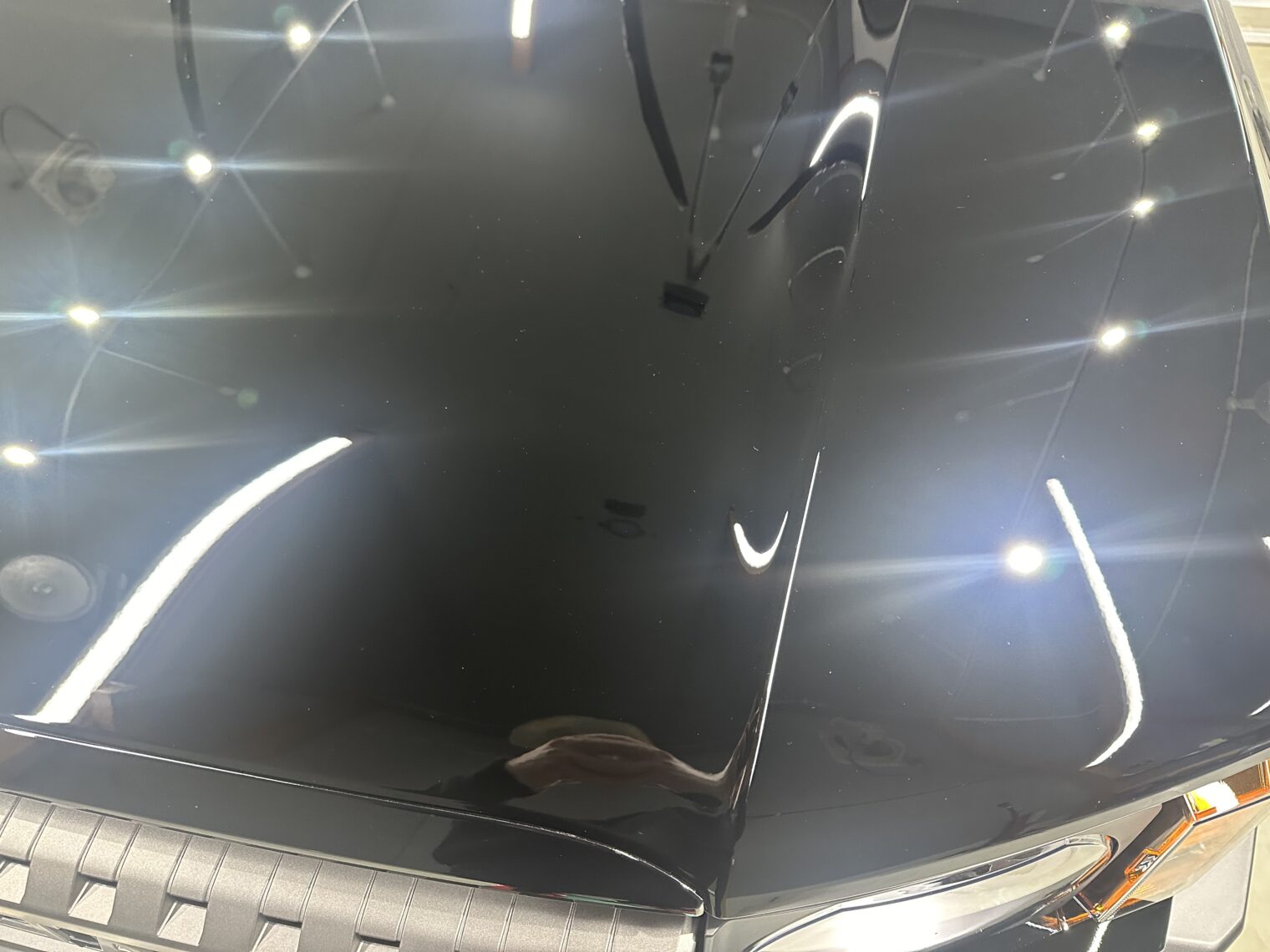 ランドクルーザー２５０鏡面磨き作業+セラミックコーティング施工事例　富山市Ｎ様